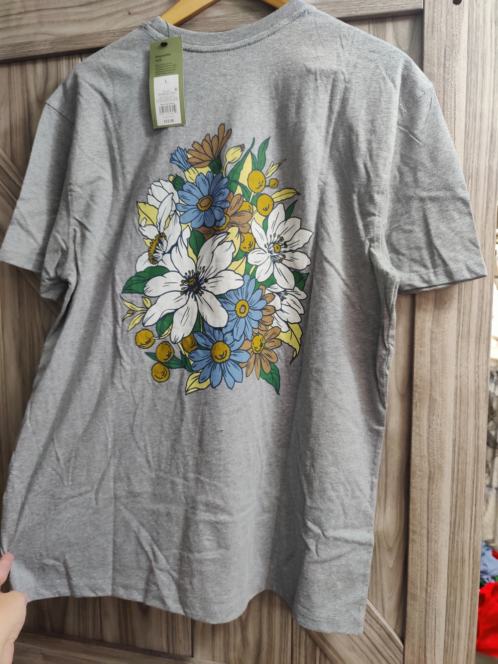 NWT Goodfellow & Co Gray Crewneck Tee